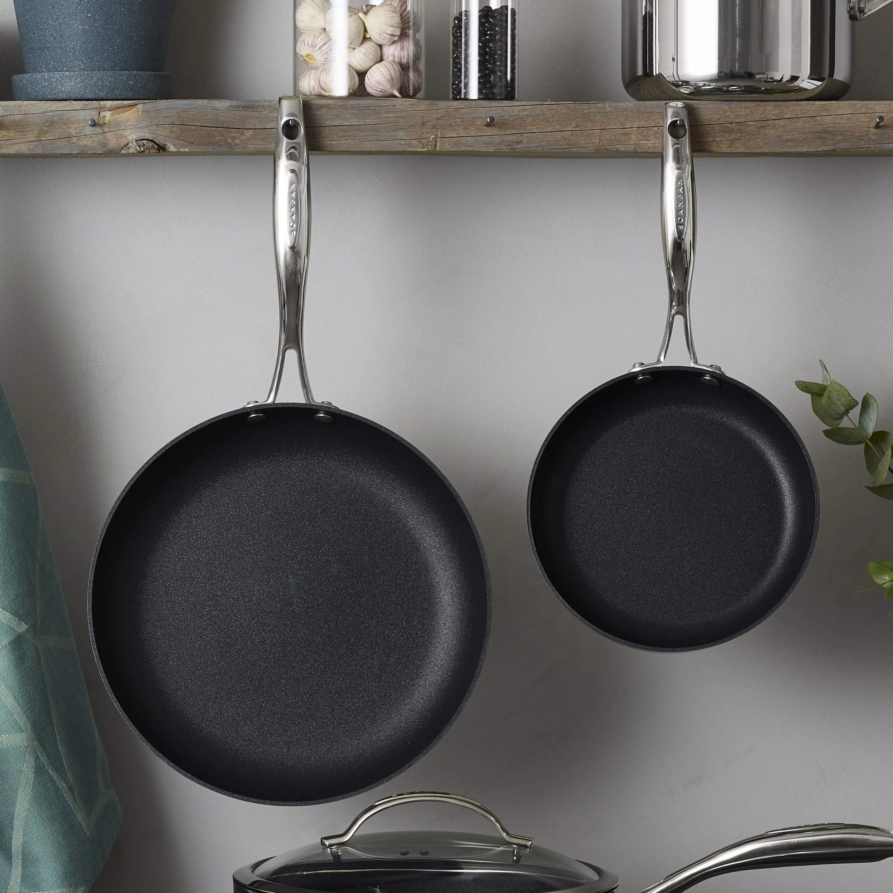 Scanpan HaptIQ 8 & 10.25" Stainless Steel Nonstick Fry Pan Set