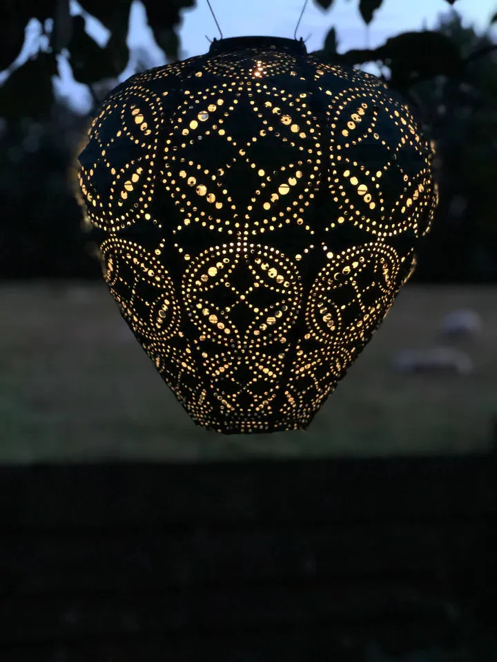 Sea Blue Balloon Shaped Lantern