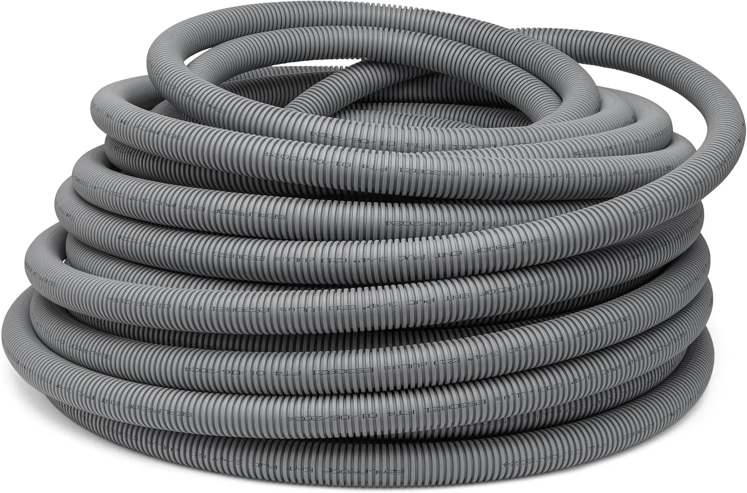Sealproof 1/2" ENT PVC Electrical Nonmetallic Tubing, 200FT Smurf Tube Flexible Conduit