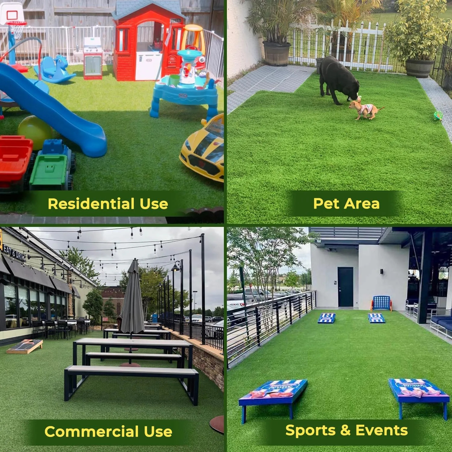 Self Adhesive Turf Seam Tape for Artificial Grass and Synthetic Turf Durable Joining 6" x 65.6'