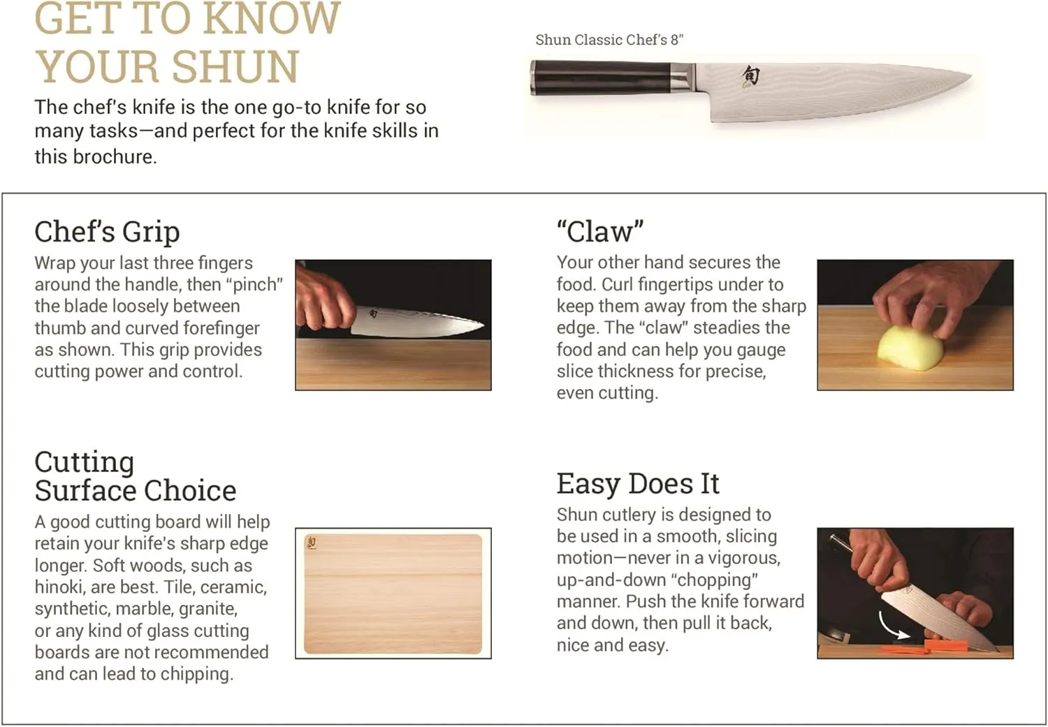 Shun Premier 5 Piece Starter Block Set, Includes 8" Chef's Knife, 4" Paring Knife, 6.5" Utility Knife, Honing Steel & Slimline Bamboo Knife Block, Handcrafted Japanese Knife Set, Pakkawood Handles