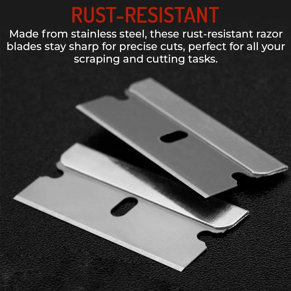 Single Edge Razor Blade, Stainless Steel, Available in Bulk Packs (600)