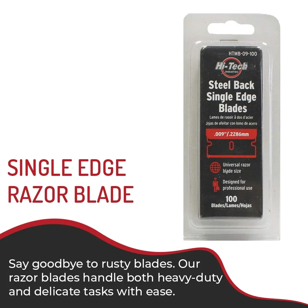 Single Edge Razor Blade, Stainless Steel, Available in Bulk Packs (600)