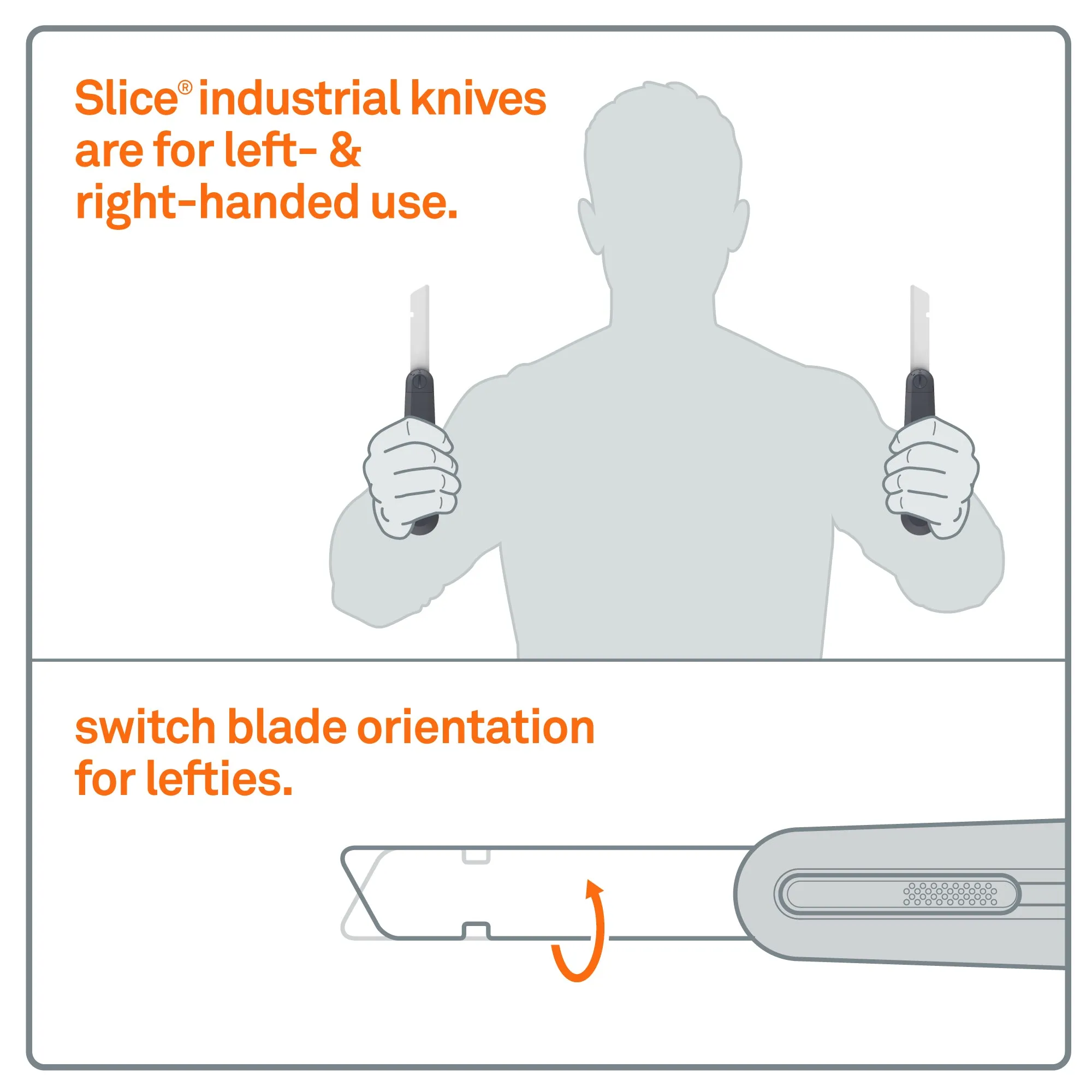 Slice Auto-Retractable Industrial Knife
