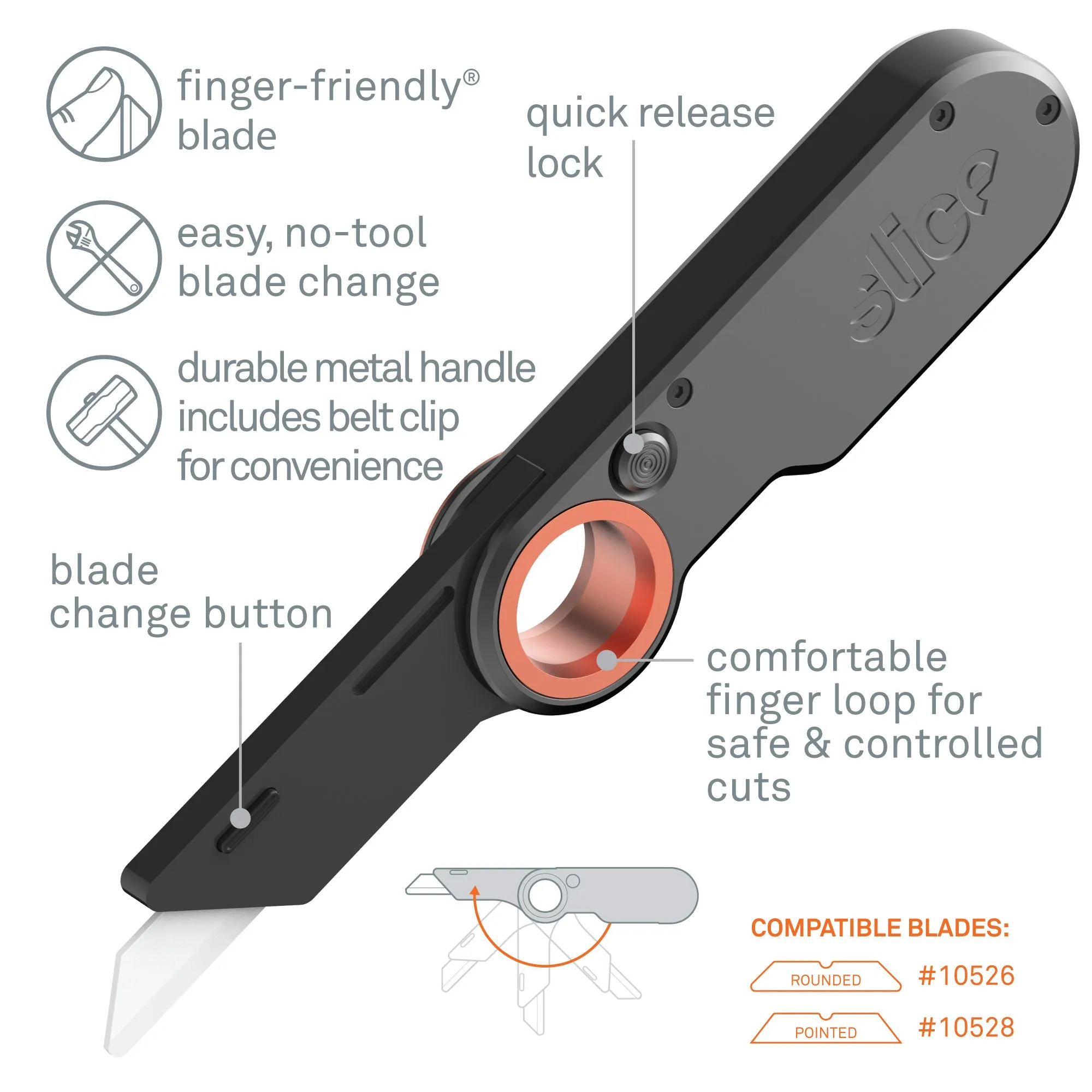 Slice Folding Utility Knife