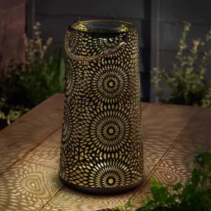 Smart Solar 38cm Muscat Lantern Light up Garden Ornament