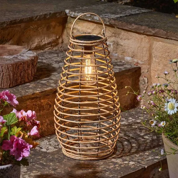 Smart Solar 44m Aurora Flaming Balloon Lantern Light up Hanging Garden Ornament