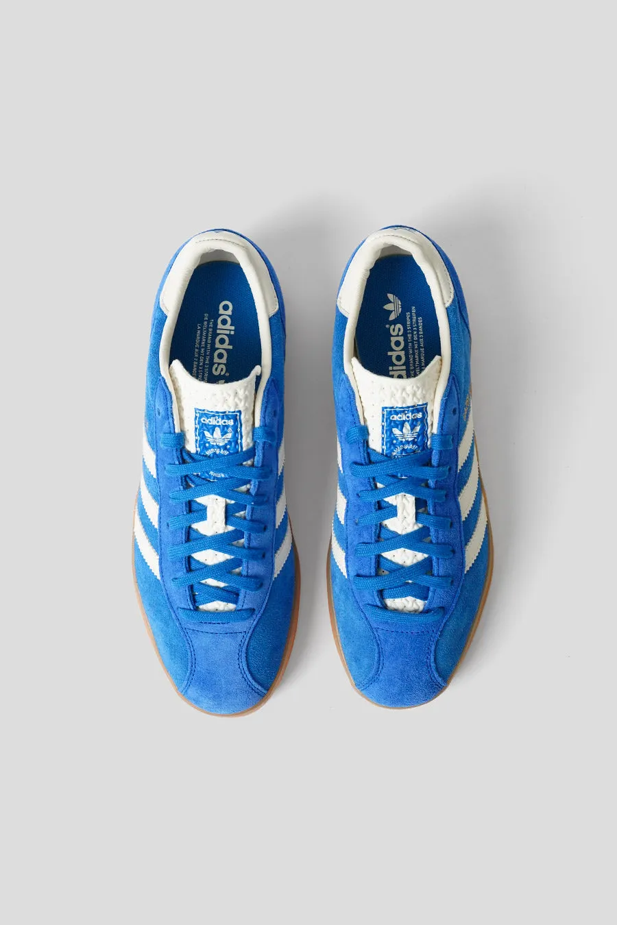 SNEAKERS GAZELLE INDOOR PRO BLUE, CORE WHITE ET POWER BLUE