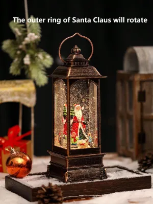 Snow globes with music box|1 Pc DRomance Glow Water Lantern Sparkle