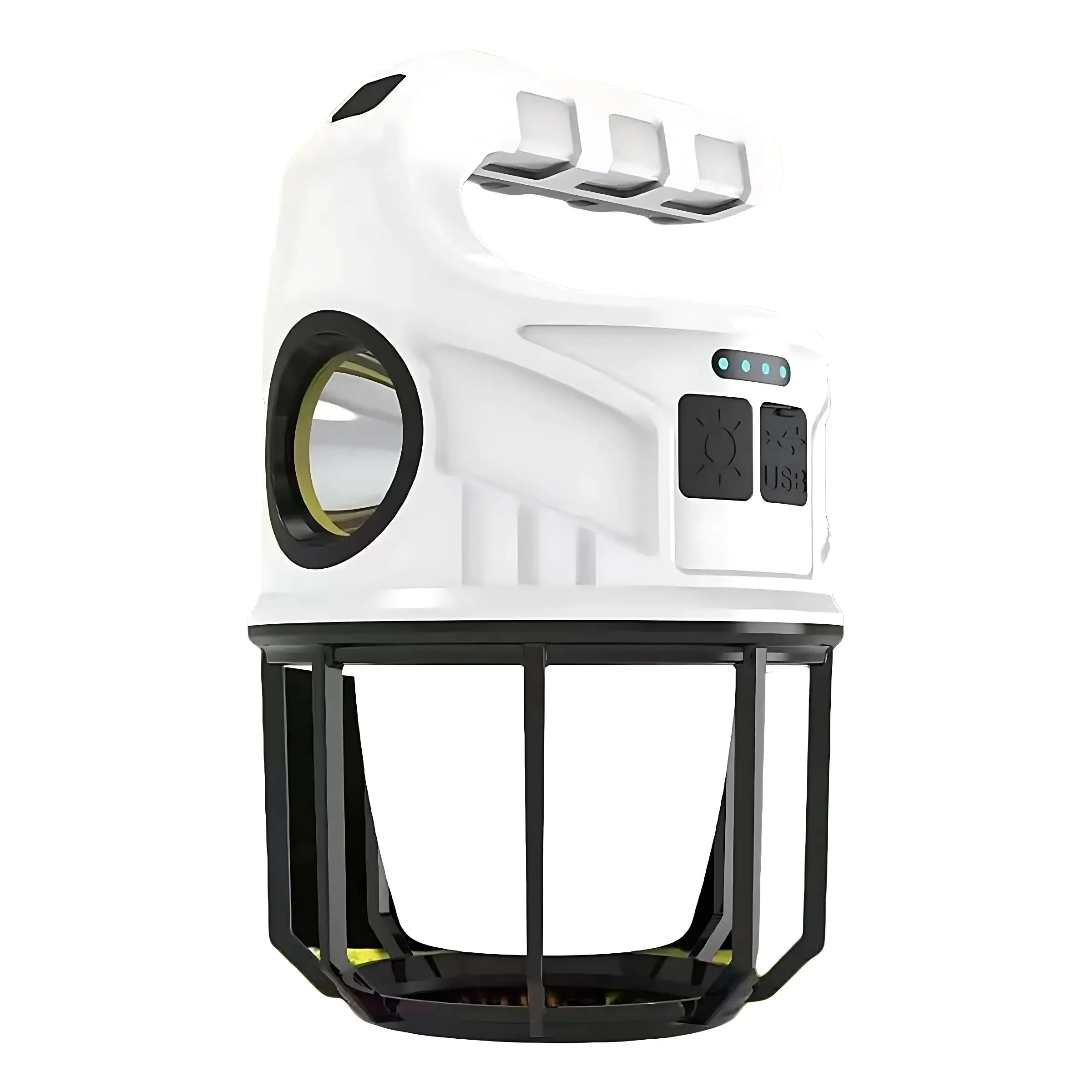 Solar Flashlight Lanterns For Power Outages, Rechargeable LED Light & Lantern