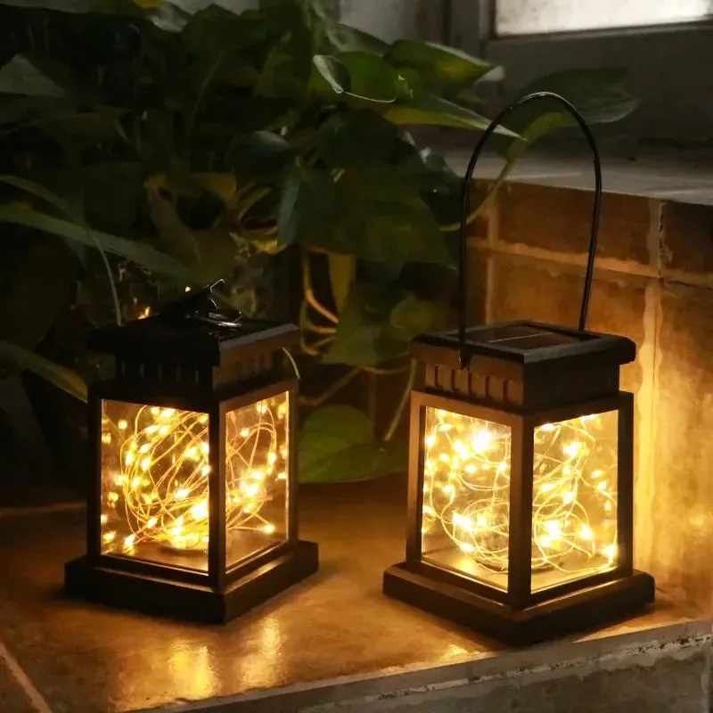Solar Lantern Outdoor Garden Hanging Lantern Waterproof LED Lights for Table, Party, Patio & Lawn
