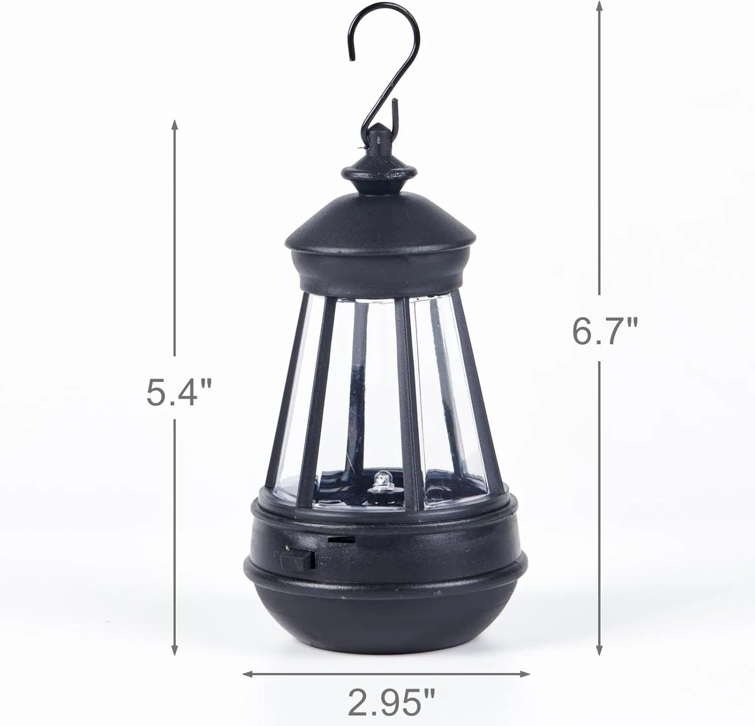 Solar-Lantern Waterproof Lights Replacement - Garden Decor Outdoor Lighting Decorative Patio Lighting Solar Replacement(mini Lantern 2pack)