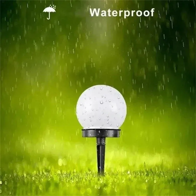 Solar LED Garden Round Ball Light – Waterproof Landscape Lantern for Outdoor Villa & Lawn Decoration