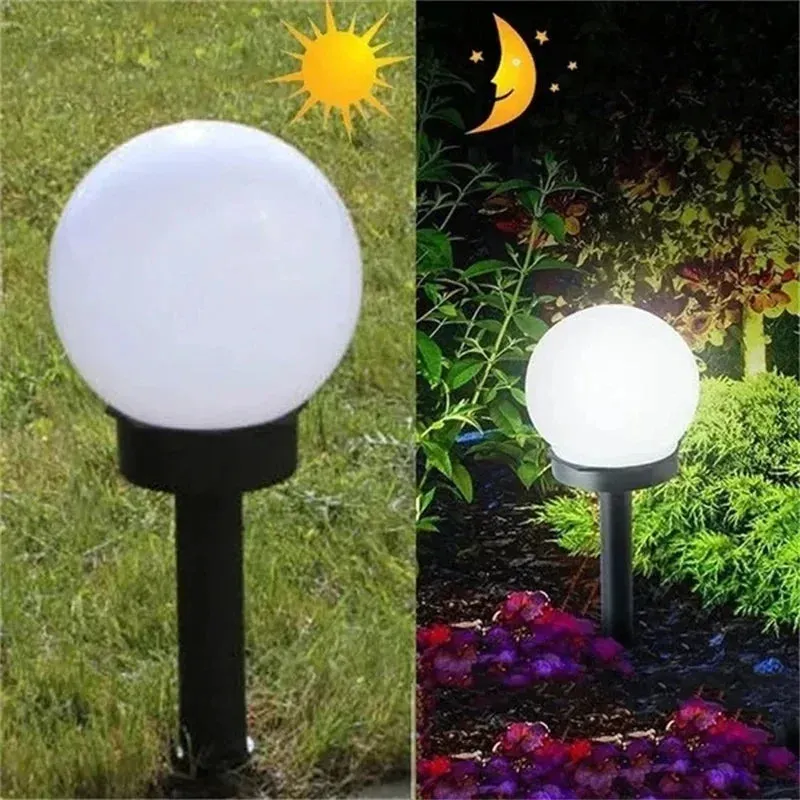 Solar LED Garden Round Ball Light – Waterproof Landscape Lantern for Outdoor Villa & Lawn Decoration