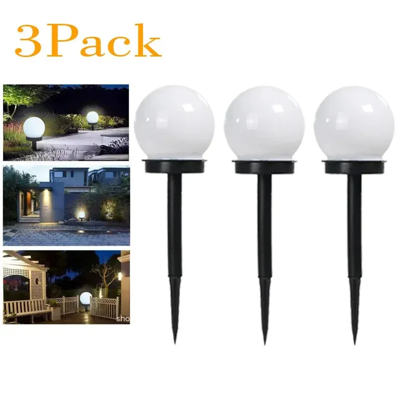 Solar LED Garden Round Ball Light – Waterproof Landscape Lantern for Outdoor Villa & Lawn Decoration