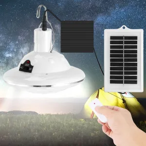 Solar Portable Voice-controlled Lamp Bulb Lantern Light Time-sensitive offer Light LED Camping Hanging Emergency