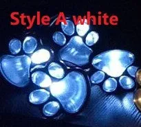 Solar Powered Animal Paw Print Lights LED Solar Lamps