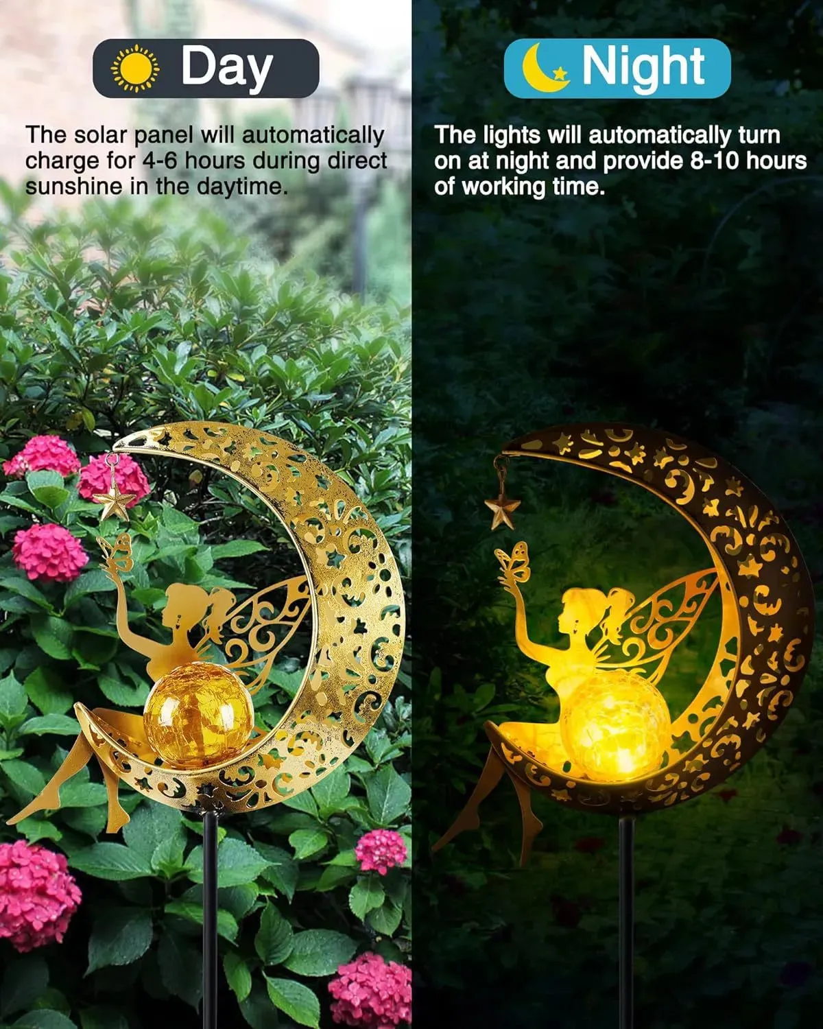 Solar Smart devices Lamp Moon Well-loved Fairy