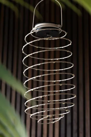 Spiral Solar Exterior Lamp