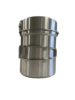 Stainless Steel Camping Pot Set