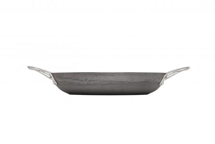 Stanley Rogers Light Weight Cast Iron Cooks Pan Induction Compatible - 30cm