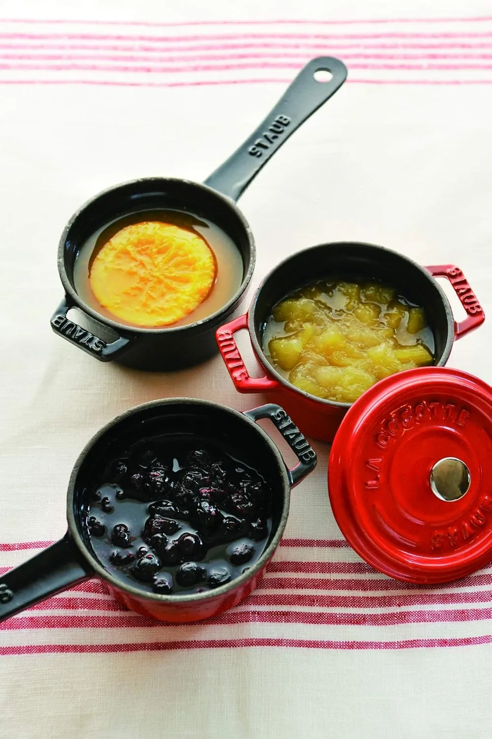 staub Sauce Pan 40509-537 Small Sauce Pan, Black, 3.9 inches (10 cm), Small One-Handed, Cast Iron Pot, Japanese Authentic Sale