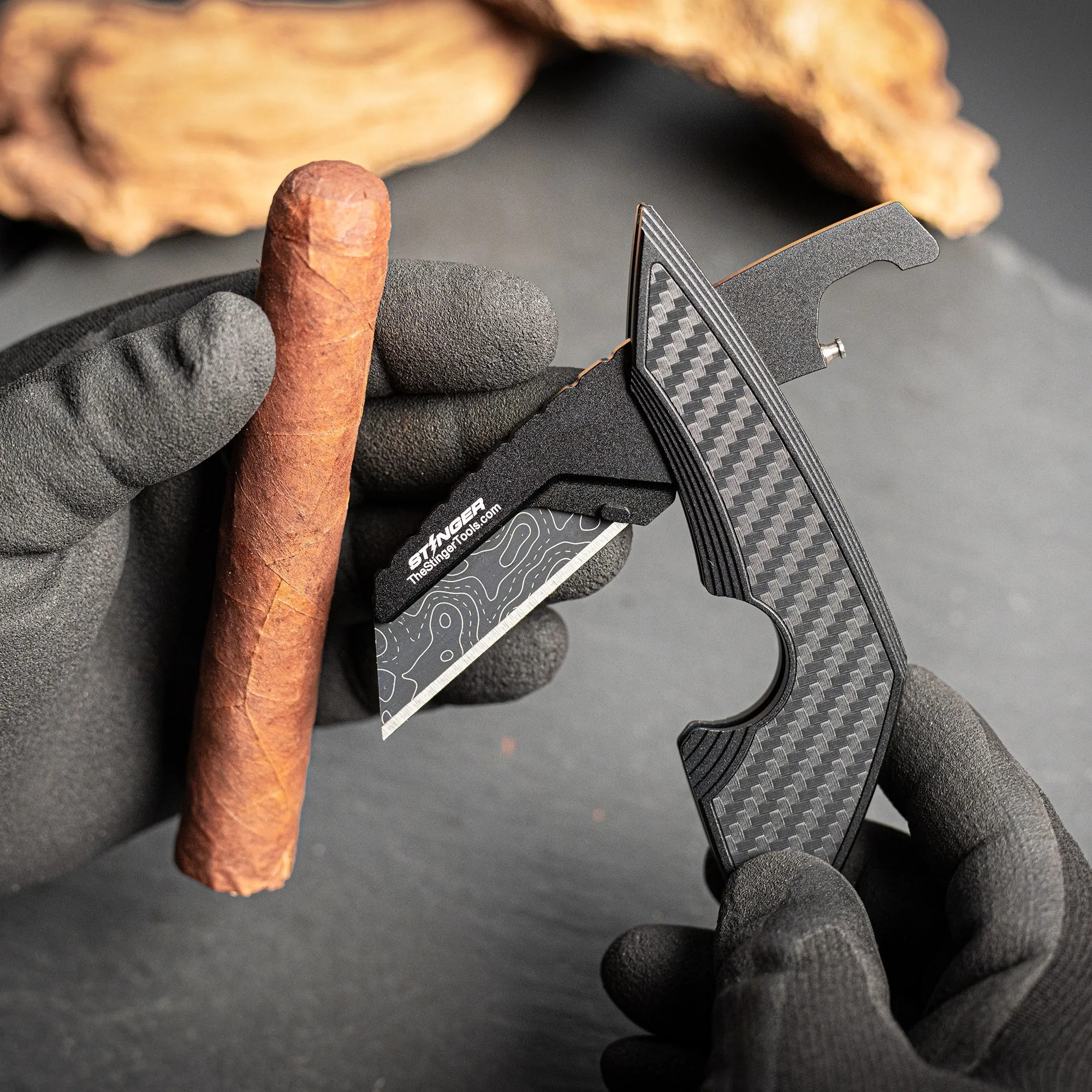 Stinger Topographic Utility Tool / Cigar Trimmer