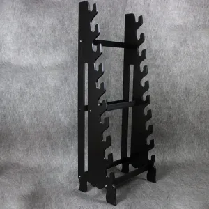 Sword Display Stand Holder, 6/8/10-Floors Wooden Floor Standing Integrated Knife Rack, Large Adjustable Multilayer Holder Katana Stand For Storing Various Swords (Schwarz Ten Layers)