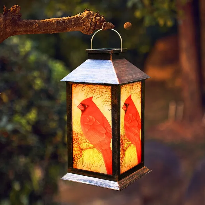 Taavita Charming Cardinal Lantern
