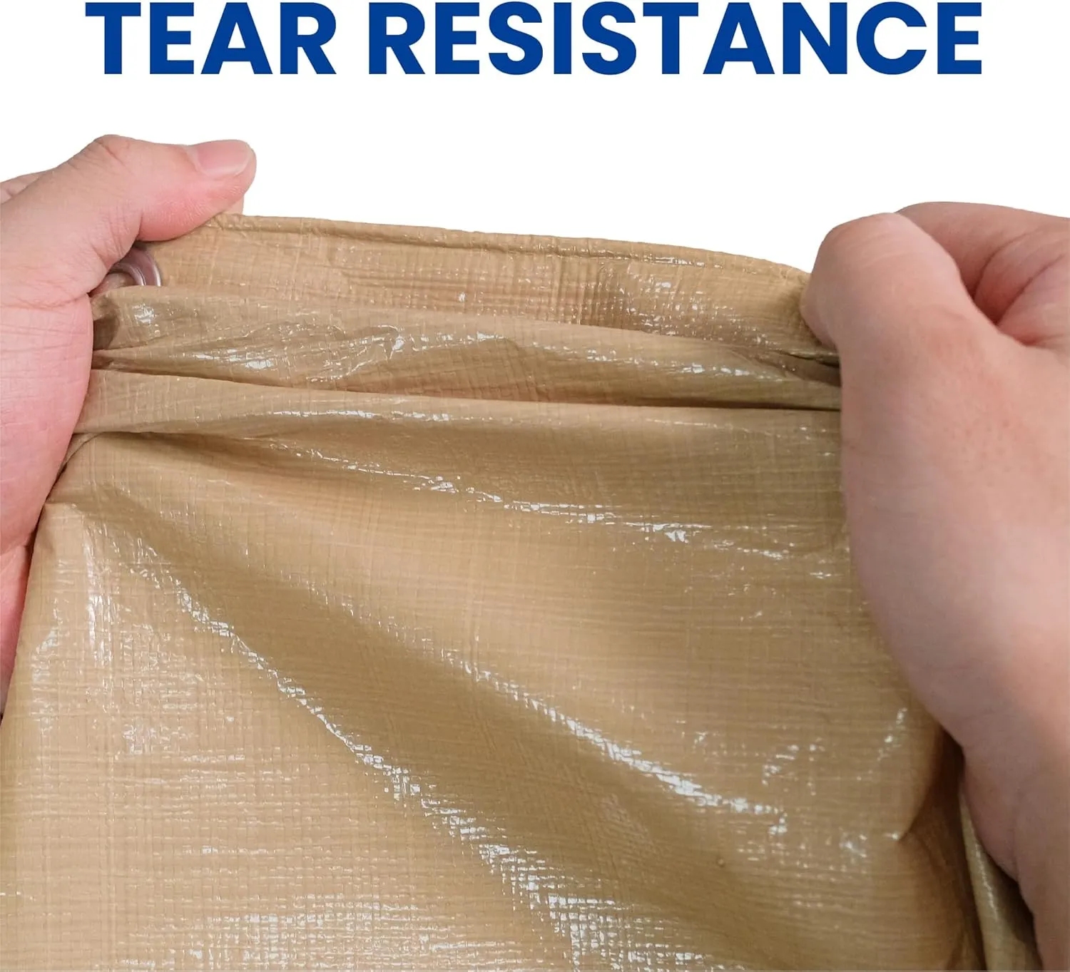 Tarp 10x12 Heavy Duty Waterproof Beige Tarp 12.5mil,Durable,Multipurpose, Weather Resistant,Uv Resistant,Tear Resistant,Can Be Used for Outdoor Furniture,Cars,Ships,Roofs-by MVPNET