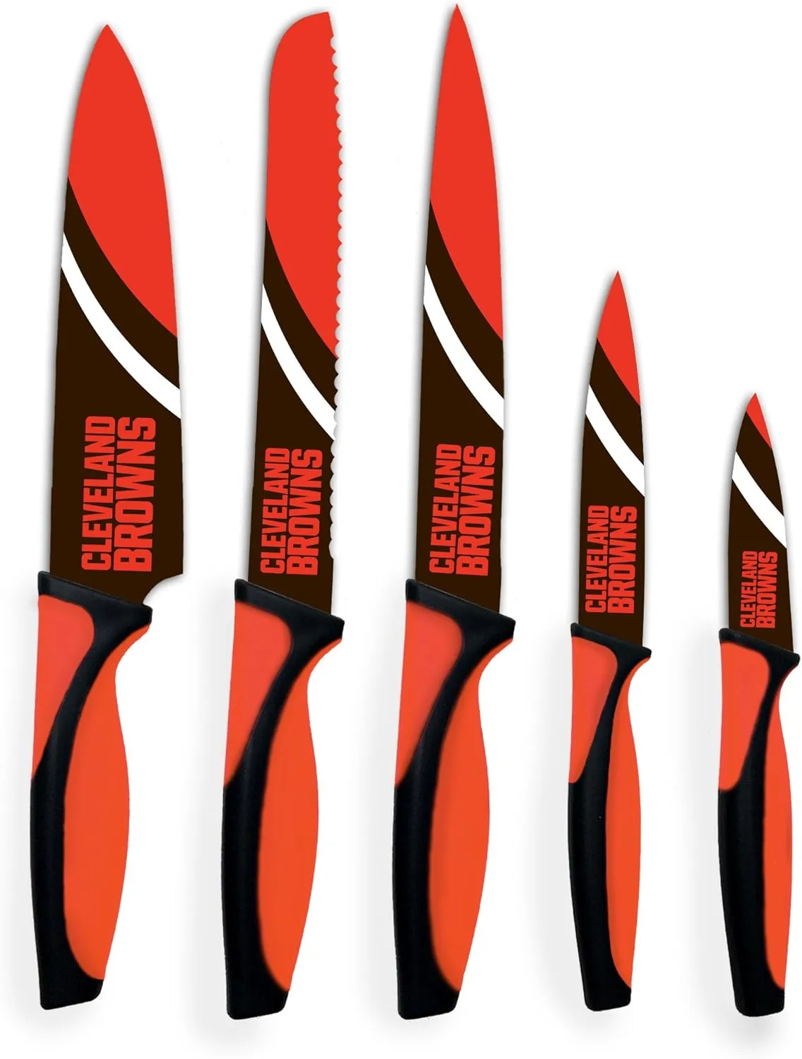 The Sports Vault NFL Cleveland Browns Kitchen Knives