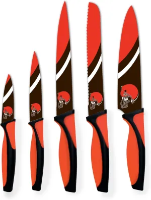 The Sports Vault NFL Cleveland Browns Kitchen Knives