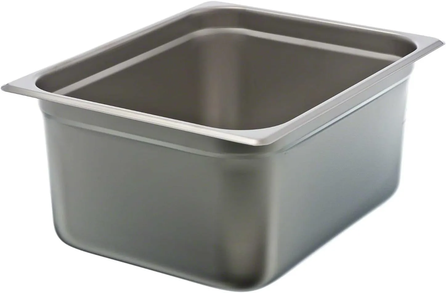Tiger Chef 6-inch 1/2 Half-Size 22 Gauge Stainless Steel Anti-Jam Steam Table Pan with Lids 2-Pack