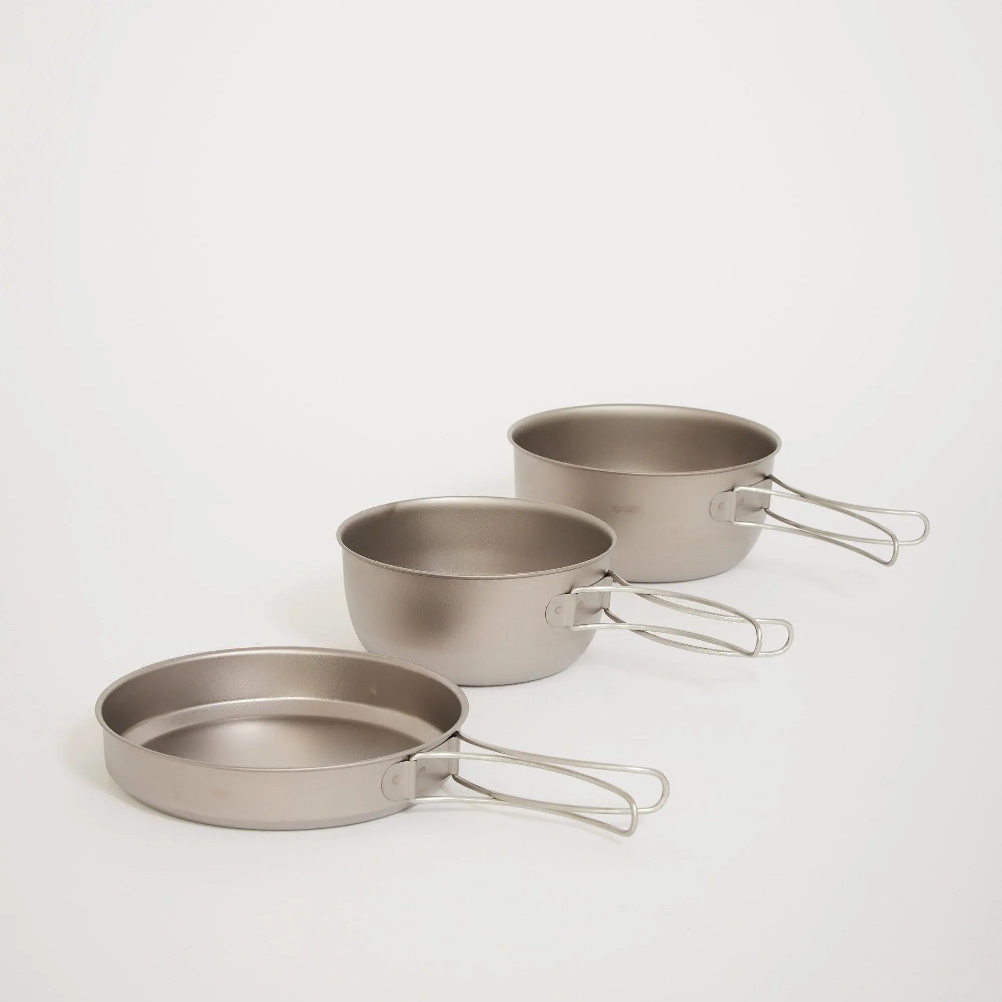 Titanium 3 Piece-Set With Case