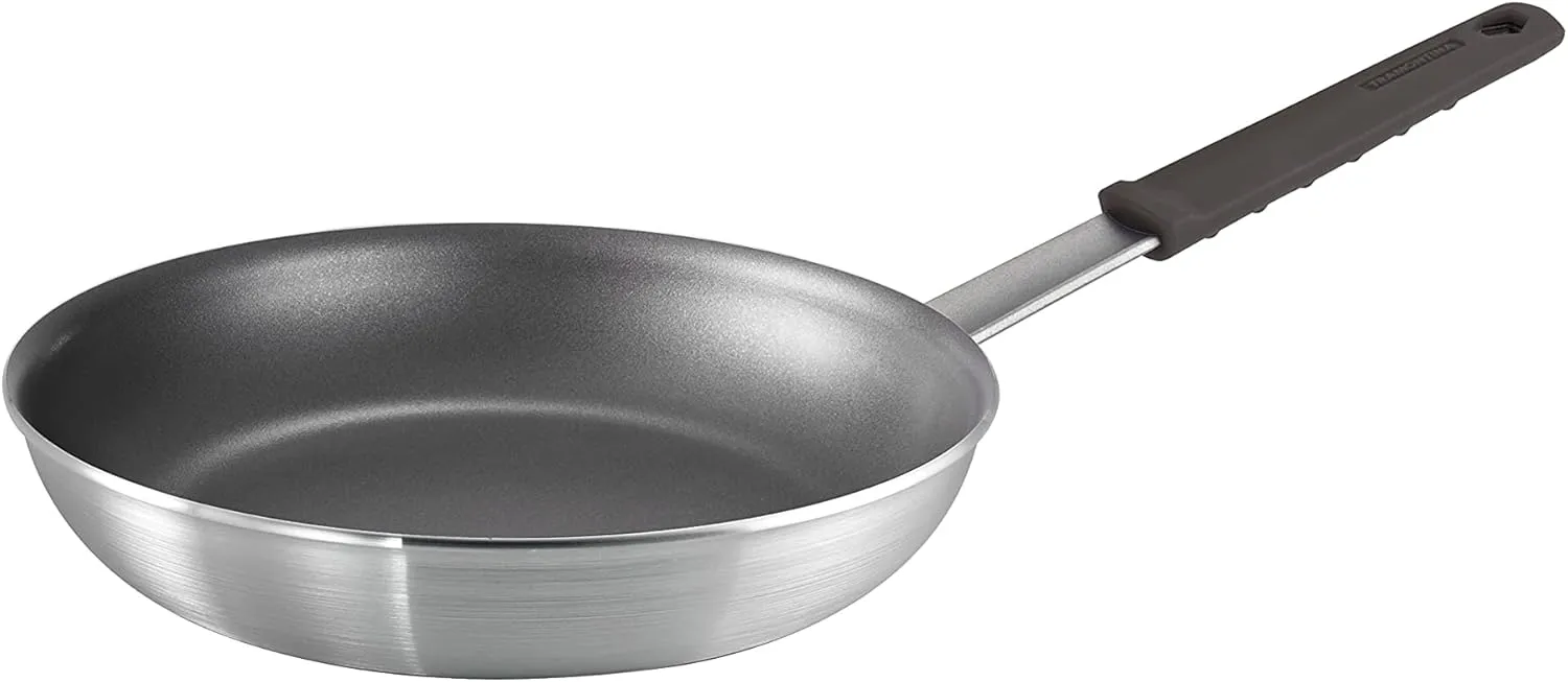 Tramontina Professional Fusion 10-Inch Non Stick Frying Pan, Heavy-Gauge Aluminum Skillet with Reinforced Nonstick Coating, Dishwasher and Oven Safe