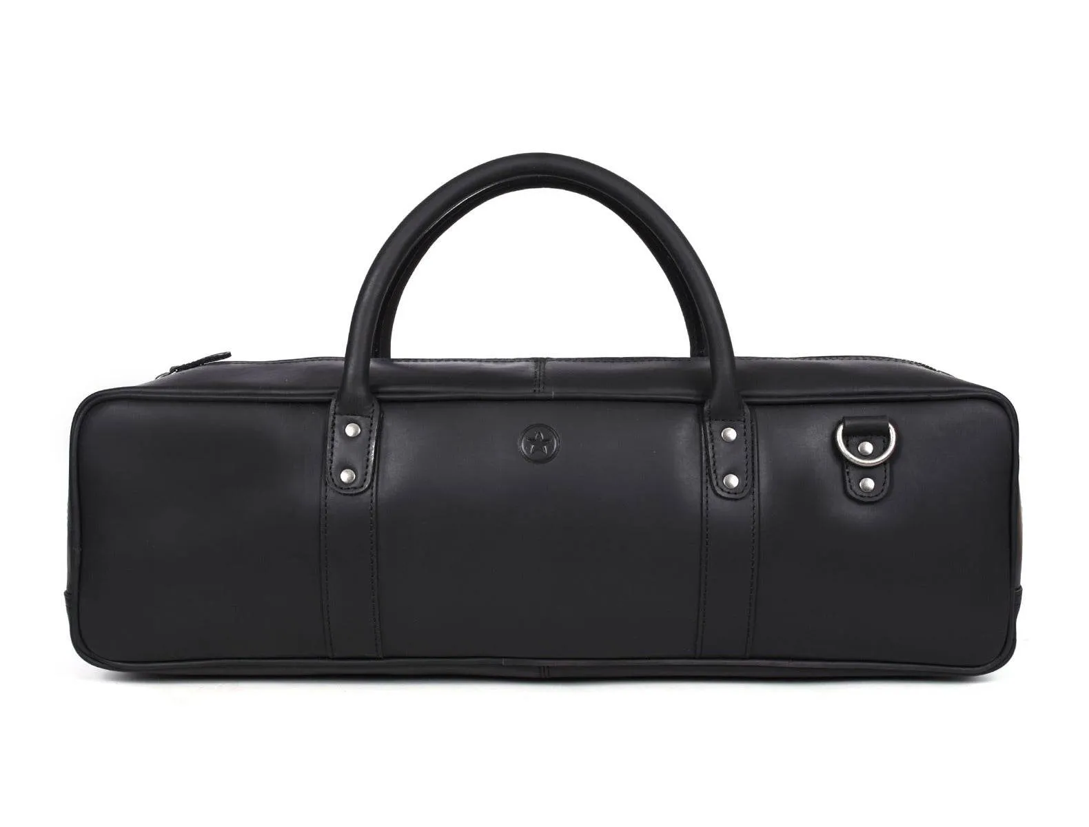 Tuscania Leather Knife Bag - Black