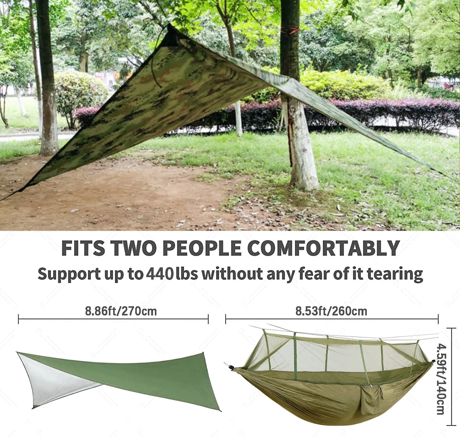 Ultimate Outdoor Adventure Hammock Shelter System