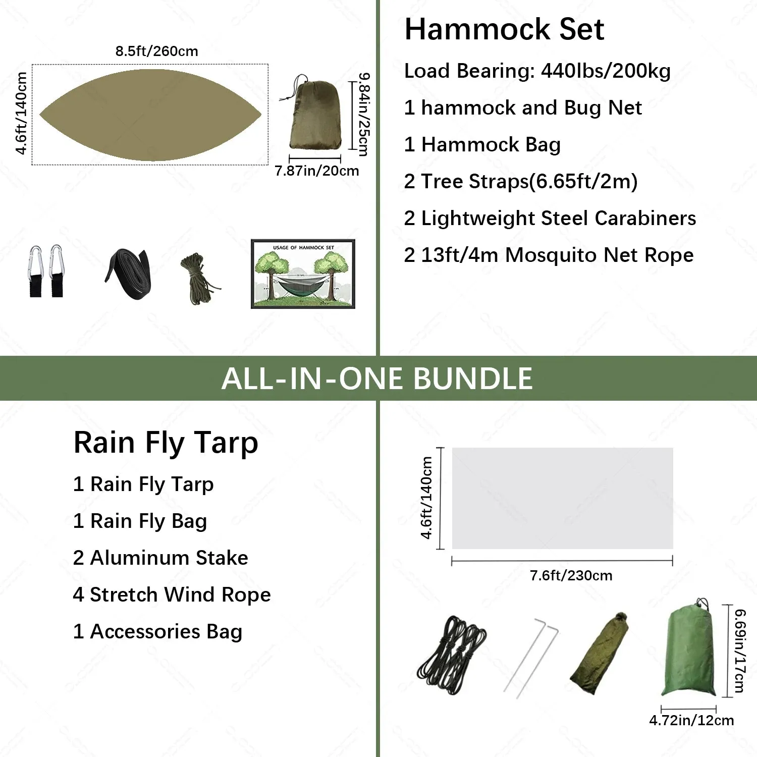Ultimate Outdoor Adventure Hammock Shelter System