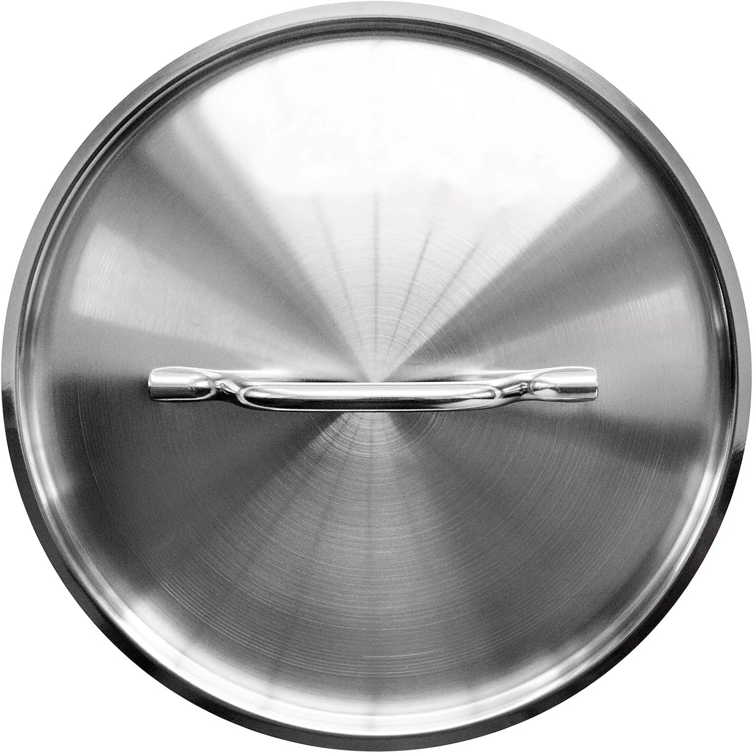 Update International 3 1/2 Qt Induction Ready Stainless Steel Sauce Pan w/Cover, Silver (SSP-3)