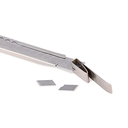 Vehicle Vinyl Wrap Window Tint Film Tool Kit Include 4 Inch Felt Squeegee, Retractable 9mm Utility Knife and Snap-off Blades, Zippy Vinyl Cutter and Mini Soft Go Corner Squeegee for Car Wrapping