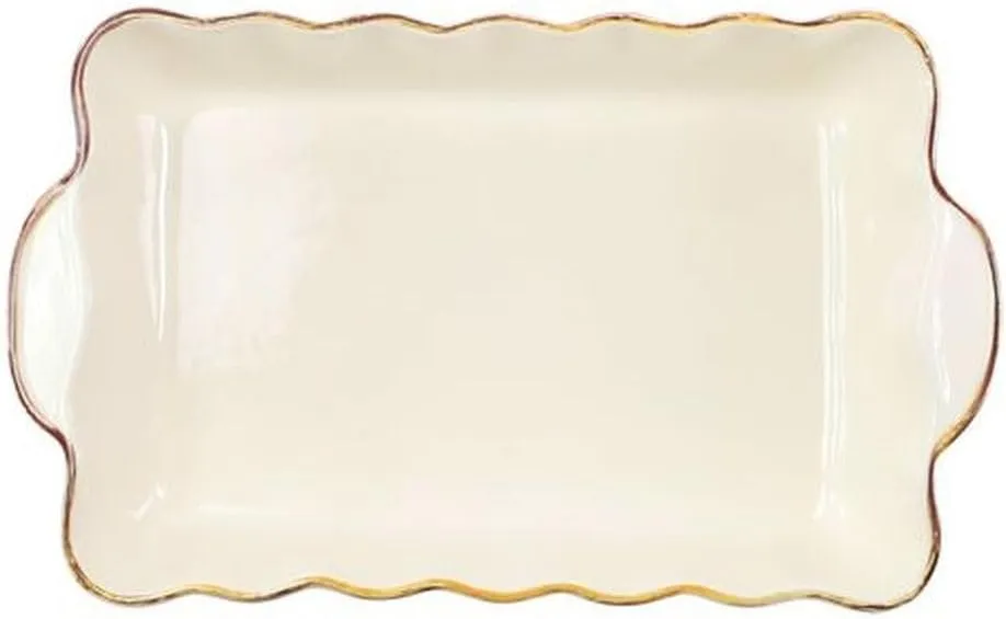 Vietri Bakers Red Medium Rectangular Baker, Artisan Oven Baking Dish, Stoneware Serving Pan/Bakeware
