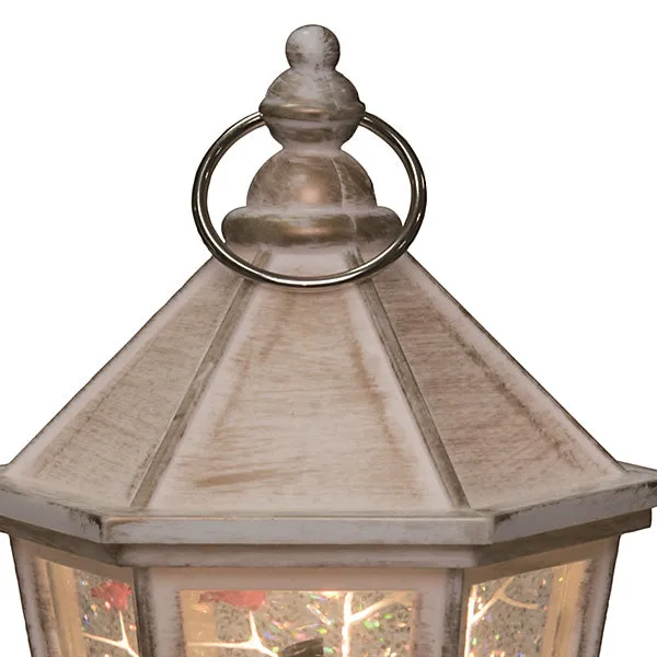 Vintage Street Lamp Christmas Snow Globe
