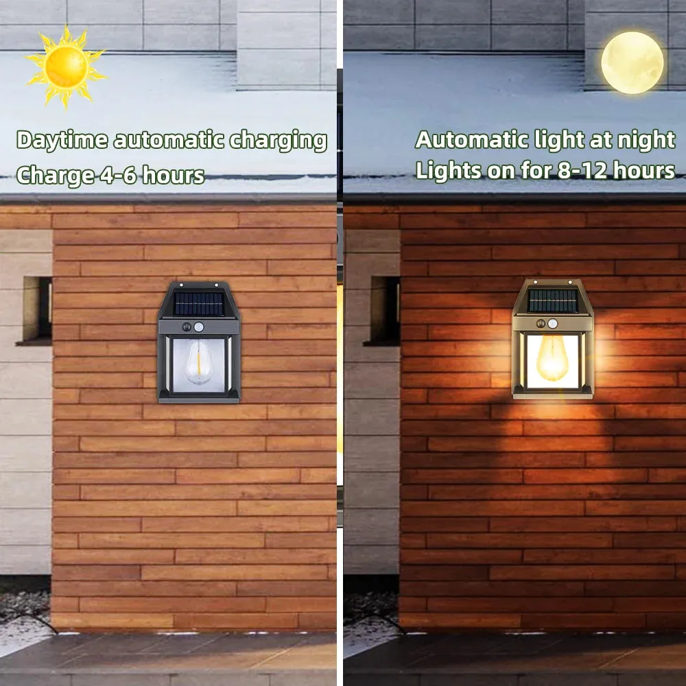 Vital® Solar Powered Wall Lamp