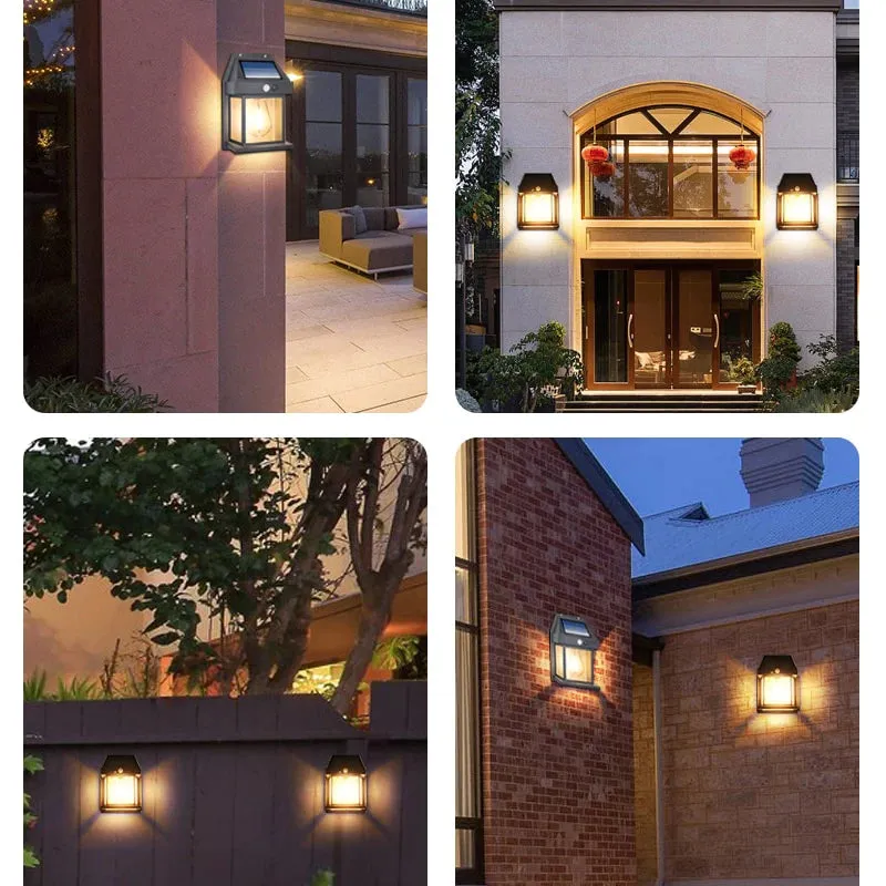 Vital® Solar Powered Wall Lamp