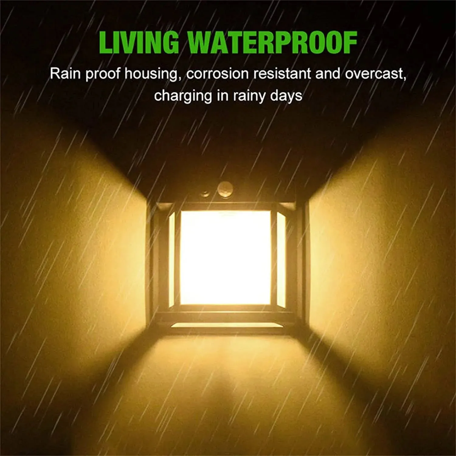 Vital® Solar Powered Wall Lamp