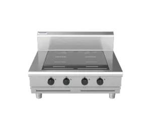 Waldorf 800 Series IN8400R5-B - 900mm Electric Induction Cooktop Low Back Version - Bench Model