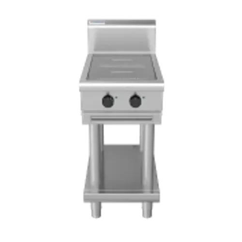 Waldorf 800 Series INL8200F-LS - 450mm Electric Induction Cooktop Low Back Version - Leg Stand