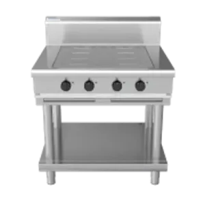 Waldorf 800 Series INL8400F-LS - 900mm Electric Induction Cooktop Low Back Version - Leg Stand