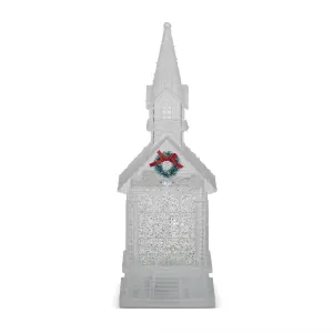 Water Spinning LED Church Lantern