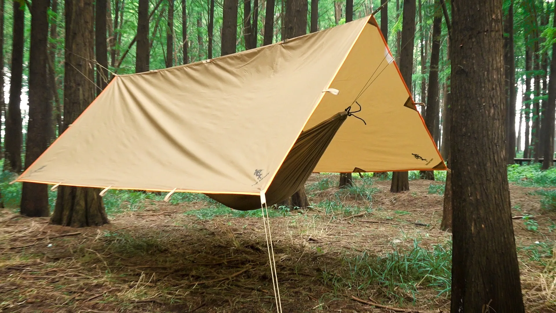 Waterproof Portable Tarp Multifunctional Outdoor Camping Traveling Tarp